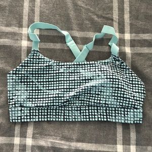 Gently used Under Armour Sports Bra. Size medium